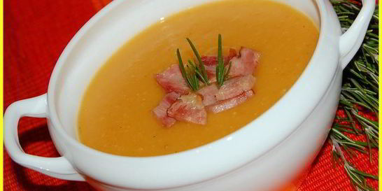 Горохово-тыквенный суп-пюре
