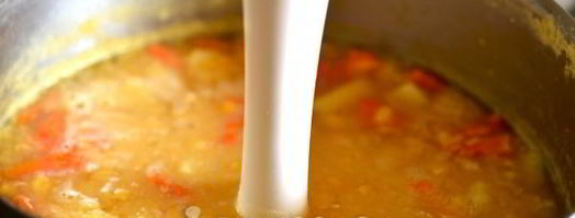 гороховый суп-пюре с картофелем. Шаг 7