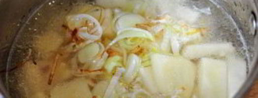 гороховый суп-пюре с копченостями. Шаг 2