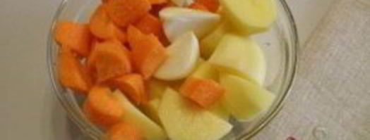 гороховый суп-пюре с мясом. Шаг 3