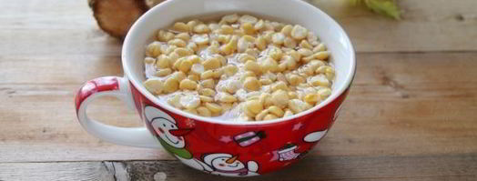 гороховый суп-пюре с варено-копченой грудинкой. Шаг 5