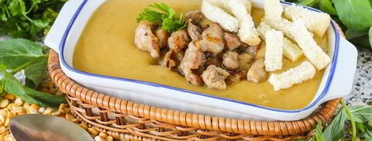 гороховый суп-пюре в мультиварке. Шаг 12