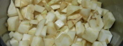 горячий суп-пюре с огурцами. Шаг 2