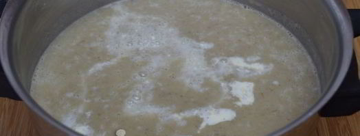 грибной суп пюре из шампиньонов и вешенок. Шаг 10