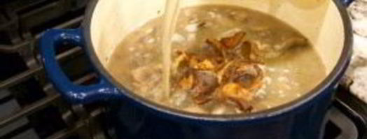 грибной суп-пюре на сливках. Шаг 4