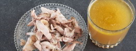 грибной суп-пюре с курицей. Шаг 8