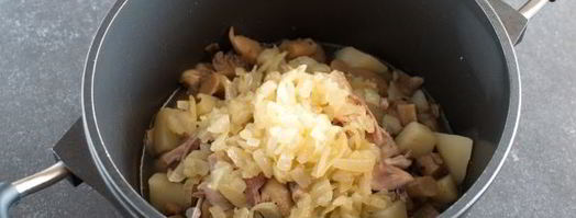 грибной суп-пюре с курицей. Шаг 10