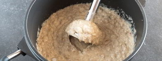 грибной суп-пюре с курицей. Шаг 11