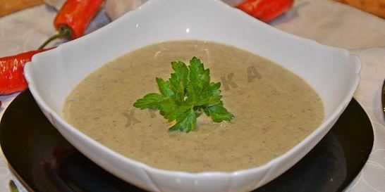 Грибной суп пюре в мультиварке из шампиньонов