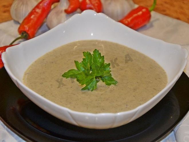 Рецепт грибного супа пюре в мультиварке из шампиньонов