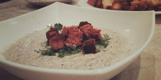 Грибной суп-пюре