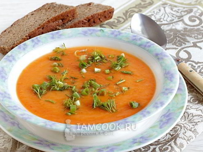 Рецепт имбирного супа-пюре
