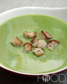 Кабачковый суп пюре