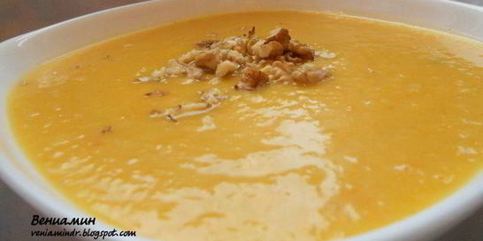 Канадский тыквенный суп-пюре