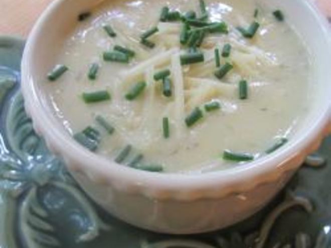 Рецепт картофельного супа-пюре с гренками