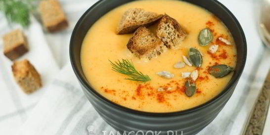 Картофельный суп-пюре с корнем сельдерея