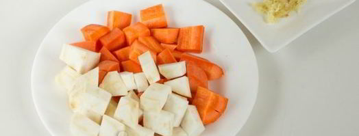 картофельный суп-пюре с корнем сельдерея. Шаг 5