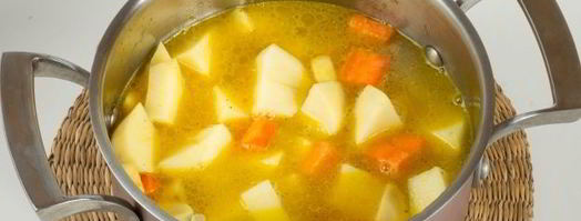 картофельный суп-пюре с корнем сельдерея. Шаг 8