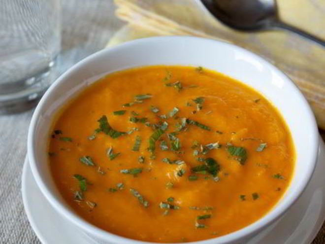 Рецепт холодного морковного супа-пюре