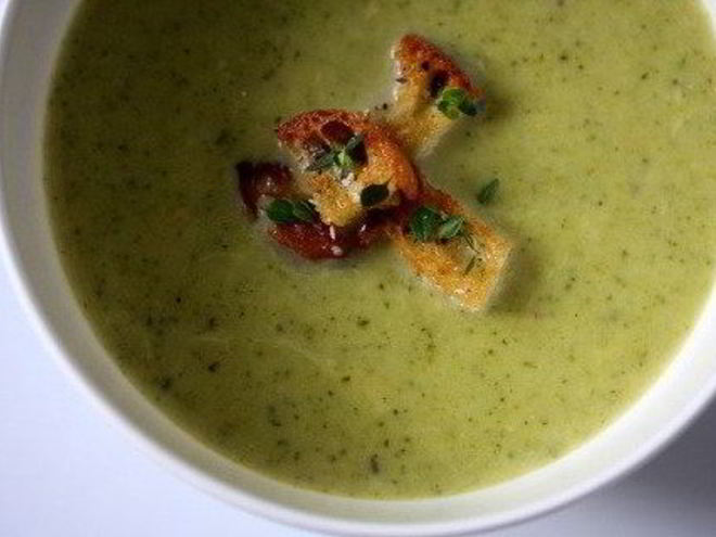 Рецепт куриного супа-пюре с брокколи
