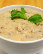 Куриный суп-пюре с диким рисом