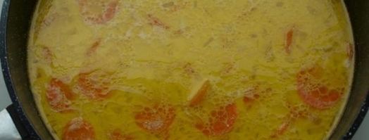 морковно-ананасовый суп-пюре с карри. Шаг 5