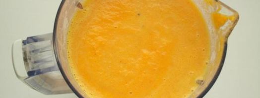 морковно-ананасовый суп-пюре с карри. Шаг 6