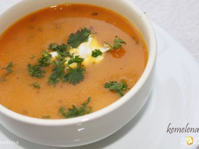 Рецепт морковного супа-пюре с кориандром