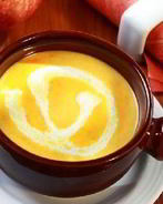 Морковный суп-пюре с яблоками