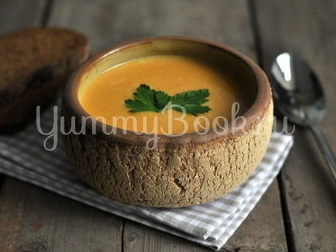 Рецепт морковного супа-пюре со сливками