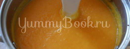 морковный суп-пюре со сливками. Шаг 5