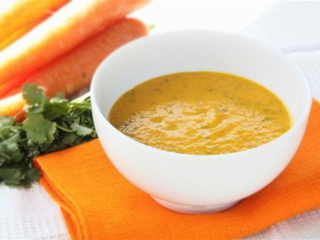 Рецепт морковного супа-пюре со специями и красной чечевицей