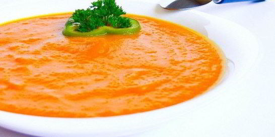 Нежный суп-пюре из тыквы