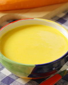 Овощной суп-пюре с сыром