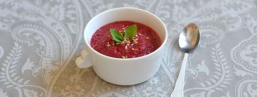 постный свекольный суп-пюре. Шаг 8