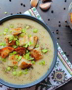 Сливочно-чесночный суп-пюре