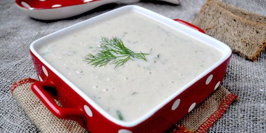 Сливочный суп-пюре из горбуши