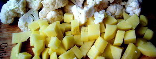 сливочный суп-пюре с овощами и курицей. Шаг 2