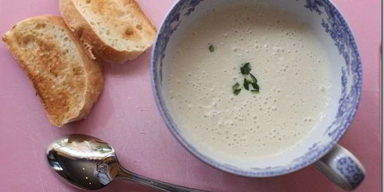 Суп-пюре чесночный