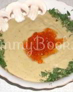 Суп-пюре грибной с беконом