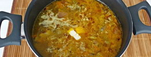 суп-пюре грибной с плавленным сыром. Шаг 9