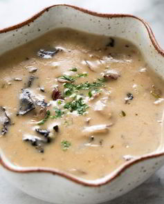 Суп-пюре грибной