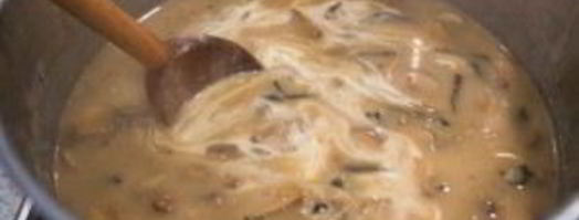 суп-пюре грибной. Шаг 4