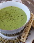 Суп-пюре из брокколи с курицей