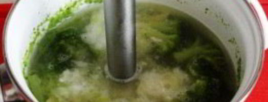 суп-пюре из брокколи с курицей. Шаг 3