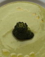 Суп-пюре из брокколи с плавленым сыром