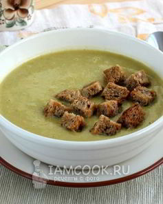 Суп-пюре из брокколи в мультиварке