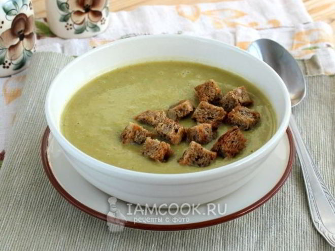 Рецепт супа-пюре из брокколи в мультиварке