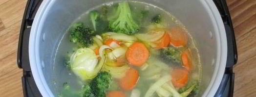 суп-пюре из брокколи в мультиварке. Шаг 8