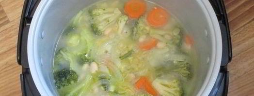 суп-пюре из брокколи в мультиварке. Шаг 10